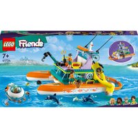 LEGO Friends: Sea Rescue Boat Toy with Dolphin Figures (41734)