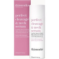 This Works Perfect Cleavage & Neck Serum - Plumps & Hydrates - Nourishing Treatment - 150ml - Face the Future