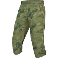 Endura Men's Hummvee 3/4 Shorts (With Liner) - Tonal Olive | Extra 10% off first order.