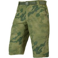 Endura Men's Hummvee Shorts (With Liner) - Tonal Olive | Extra 10% off first order.