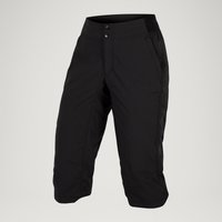 Endura Women's Hummvee Lite 3/4 Shorts (With Liner) - Black | Extra 10% off first order.