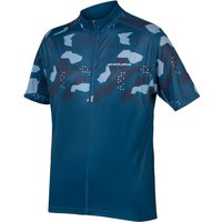 Endura Men's Hummvee Ray S/S Jersey - Blueberry | Extra 10% off first order.