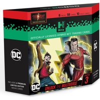 DC Unlock The Multiverse Chapter 3 Shazam 8-Pack Premium Starter Box – HRO Hybrid NFT Trading Cards, 58 Cards