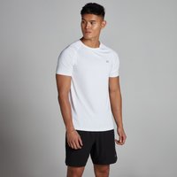 Image of Myprotein MP Men's Training Short Sleeve T-Shirt - White - XS