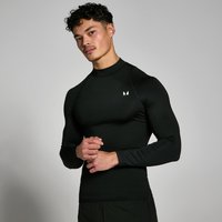 Image of Myprotein Men's Training High Neck Long Sleeve Baselayer - Black - M