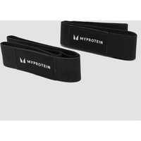 Image of Myprotein Myprotein Suede Lifting Straps - Black