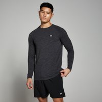 Image of Myprotein MP Men's Performance Long Sleeve Top - Black Marl - M