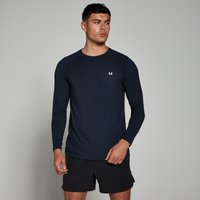 Image of Myprotein MP Men's Performance Long Sleeve Top - Navy Marl - S