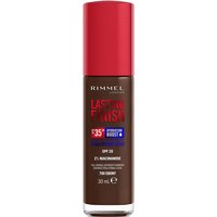 Rimmel Lasting Finish 35Hr Foundation 30ml (Various Shades) - 700 Ebony