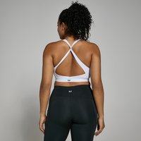 Image of Myprotein MP Women's Power Cross Back Sports Bra - White - XS