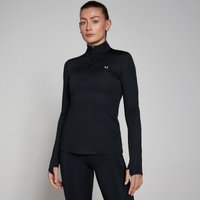 Image of Myprotein MP Women's Training 1/4 Zip - Black - XS