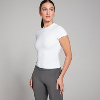 Image of Myprotein MP Women's Tempo Body Fit Short Sleeve T-Shirt - White - XL