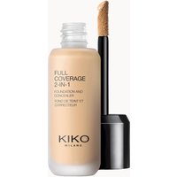 KIKO Milano Full Coverage 2-in-1 Foundation and Concealer 25ml (Various Shades) - 15 Warm Beige