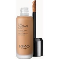 KIKO Milano Full Coverage 2-in-1 Foundation and Concealer 25ml (Various Shades) - 105 Warm Beige