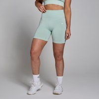 Image of Myprotein MP Women's Tempo Seamless Shorts - Fresh Mint - L
