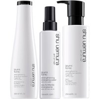 Shu Uemura Art of Hair Izumi Tonic Rice Water Shampoo, Conditioner and Hair Tonic Water Routine