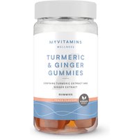 Image of Myprotein Turmeric & Ginger Gummies - 60GUMMIES, 30servings - Peach