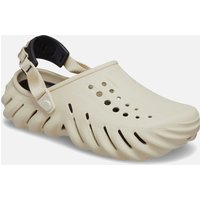 Image of Myprotein Crocs Unisex Echo Clog - Bone/Black - UK M8W9