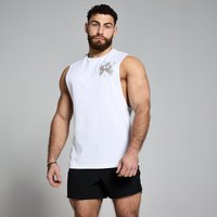 Image of Myprotein MP Men's Clay Graphic Tank - White - XXXL