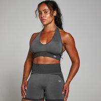 Image of Myprotein MP Women's Two Toned Seamless Sports Bra - Black - XS
