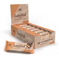 Image of Myprotein Myprotein Layered Bar - 12 x 60g - Hotel Chocolat - Salted Caramel