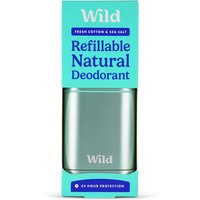 Image of Myprotein Wild Refillable Natural Deodorant Case, Fresh Cotton & Sea Salt