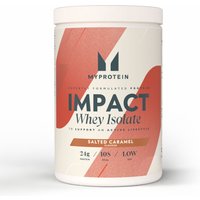 Myprotein, Impact Whey Isolate, Salted Caramel, 480g Tub (Retail)