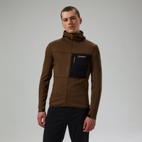 Men's Ridge-Hiker Hooded Jacket - Brown/Black