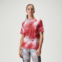 Endura Women's Ltd Pixel Cloud S/S Tee - Pomegranate | Extra 10% off first order.