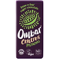 Image of Myprotein Ombar Centres Pistachio Chocolate Bar 70g
