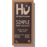 Image of Myprotein Hu, Simple Dark Chocolate Bar 60g