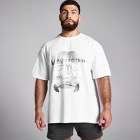 Image of Myprotein MP Origin Graphic T-Shirt - White - XXS-XS