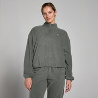 Image of Myprotein MP Women's Funnel Neck 1/4 Zip Fleece - Gunmetal - L