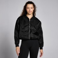 Image of Myprotein MP Women's Nylon Bomber Jacket - Black - M