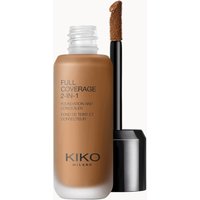KIKO Milano Full Coverage 2-in-1 Foundation and Concealer 25ml (Various Shades) - 110 Neutral