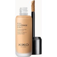KIKO Milano Full Coverage 2-in-1 Foundation and Concealer 25ml (Various Shades) - 50 Olive