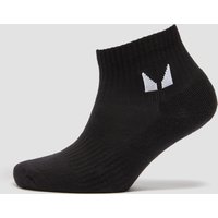 Image of Myprotein MP Unisex Ankle Socks (1 Pack) - Black - UK 2-5