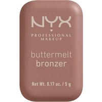NYX Professional Makeup Buttermelt Powder Bronzer 12H Wear Fade & Transfer Resistant (Various Shades) - All Butta'd Up
