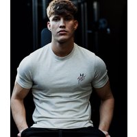 Image of Myprotein MP Men's Joe Fazer Muscle Fit Graphic T-Shirt - Grey Marl - XXXL