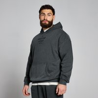 Image of Myprotein MP Origin Washed Graphic Hoodie - Washed Black - XXS-XS