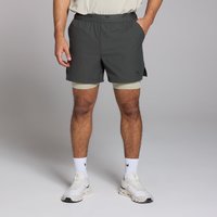 MP Men's Tempo 5 2-in-1 Shorts - Washed Black - XS