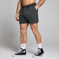 Image of Myprotein MP Men's Origin Washed Graphic Sweatshorts - Washed Black - S