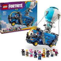LEGO Fortnite Battle Bus Toy Set with 9 Characters 77073