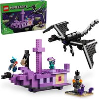 LEGO Minecraft The Ender Dragon and End Ship Toy Set 21264