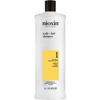 NIOXIN Scalp and Hair Thickening System 1 Shampoo for Natural Hair with Light Thinning 1L