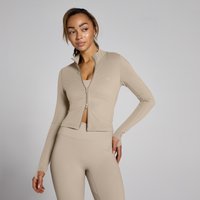 Image of Myprotein MP Women's Tempo Cropped Jacket - Cashmere - M