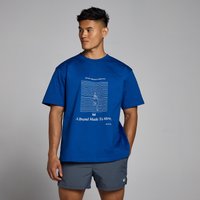Image of Myprotein MP Swim Graphic T-Shirt - True Blue - S - M