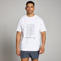 Image of Myprotein MP Swim Graphic T-Shirt - White - XXS - XS