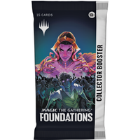 Magic: The Gathering Foundations Collector Booster (15 Magic Cards)