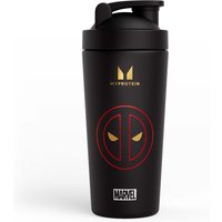 Image of Myprotein Myprotein Deadpool Recycled Metal shaker - Black